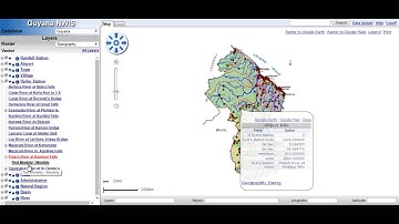 Guyana NWIS - WebMap Version 6.0  New Chart Library Video