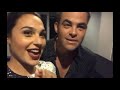 Chris Pine and Gal Gadot - can't stop touching  and looking at each other - Girl like U