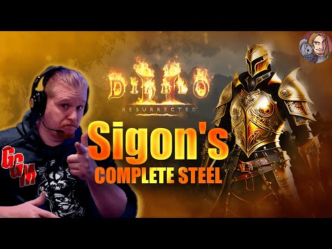 D2R Upgraded Sets - Sigon's Complete Steel (6 Piece Set)