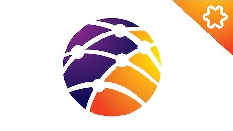 Adobe illustrator CC Tutorial / Logo Design illustrator / Circle Gradient Logo Design / Simple Logo