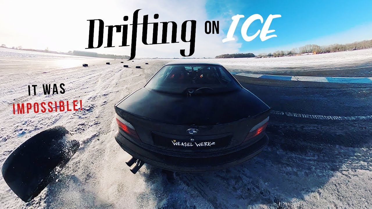 BMW Drifting On Ice! It was IMPOSSIBLE!