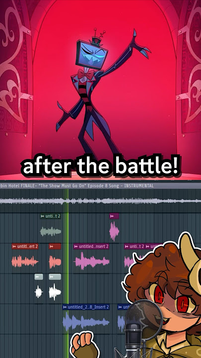 I TRIED SINGING THE FINALE OF HAZBIN HOTEL 😰 #shorts