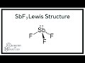 SbF3 Lewis structure: How to Draw the Lewis Structure for SbF3 (Antimony trifluoride)