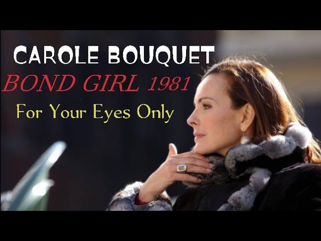 CAROLE BOUQUET, BOND GIRL 1981: FOR YOUR EYES ONLY @EkoKimianto class=