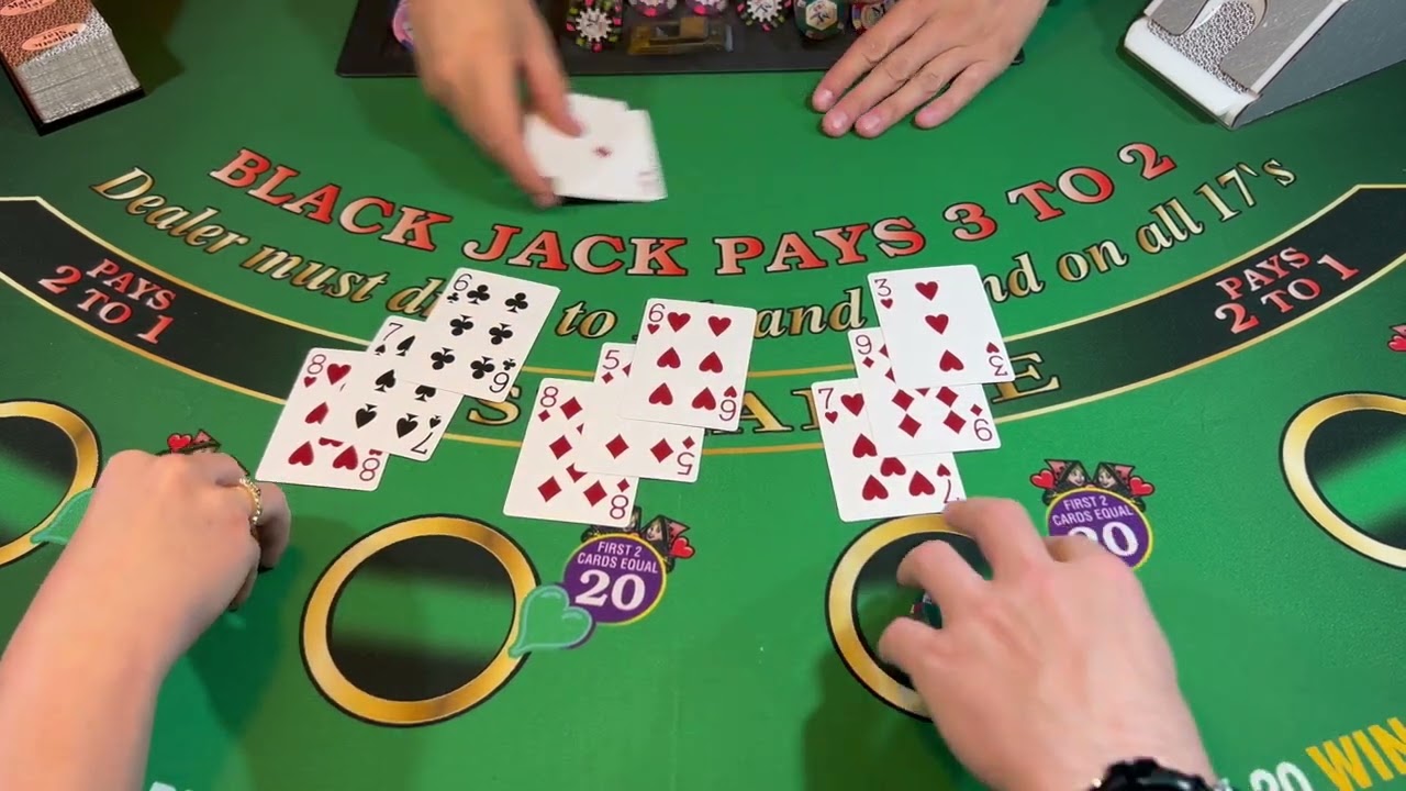 🦋Michelle❤️ Takes it down @BlackjackAndMore $2000 buy in session