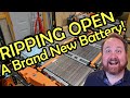 Disassembling a BRAND NEW Chevy Bolt EV replacement battery pack for the DeLorean!