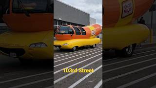 Spotted in the wild. #Wienermobile #hotdog #duval #103rdstreet