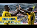 Estonia Sweden goals and highlights