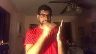 ASL Unit 1, 2, and 3 Production Exam