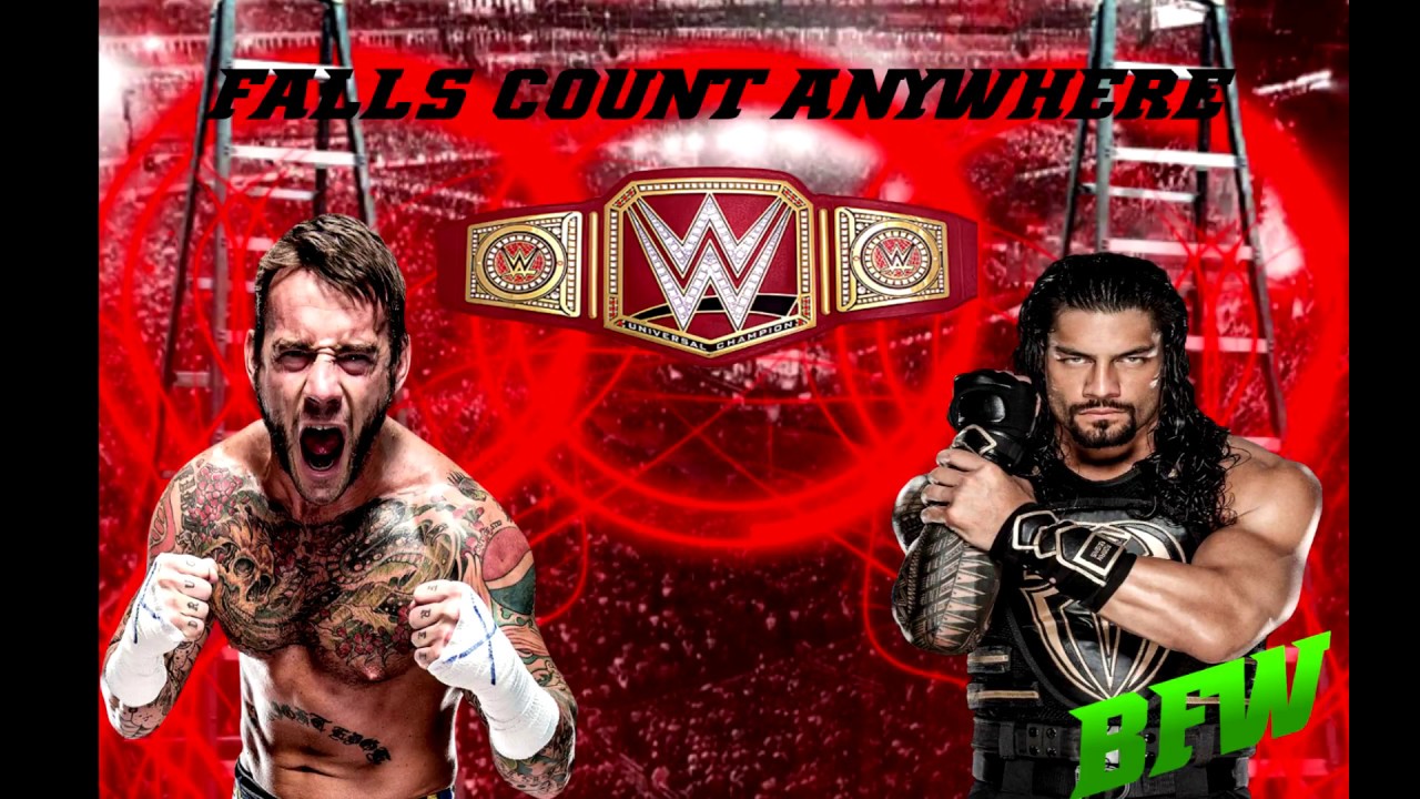 BFW EXTREME RULES 2017 MATCHCARD