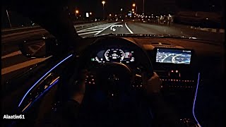 2021 BMW M8 | REVIEW M8 Competition POV TEST DRIVE at NIGHT