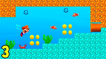 Best Game Like Super Mario Mobile Super Bino Go Adventure Game Android ios Gameplay Part 3