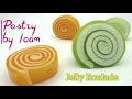 Jelly fruit Marshmallow roulade | Rulada cu marshmallow si jeleu de fructe