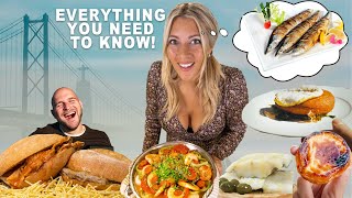 Epic LISBON Food Tour (BEST Restaurants & Portuguese Dishes)