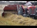 Massey Ferguson 20 Baler at work