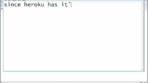 spree on heroku pt.1