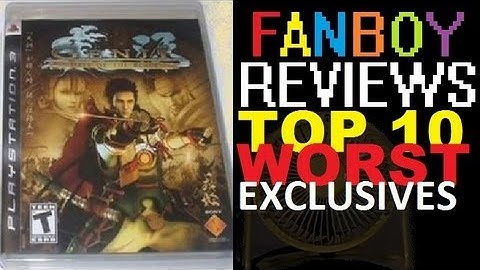 Top 10 WORST Sony Exclusive Games Of All Time