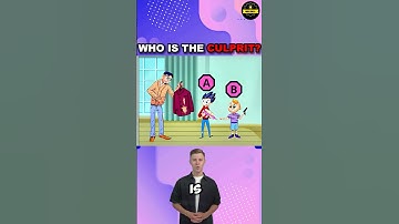 Who is the culprit?|#quiz #mindbendingquiz #jinglequiz #quizquiz