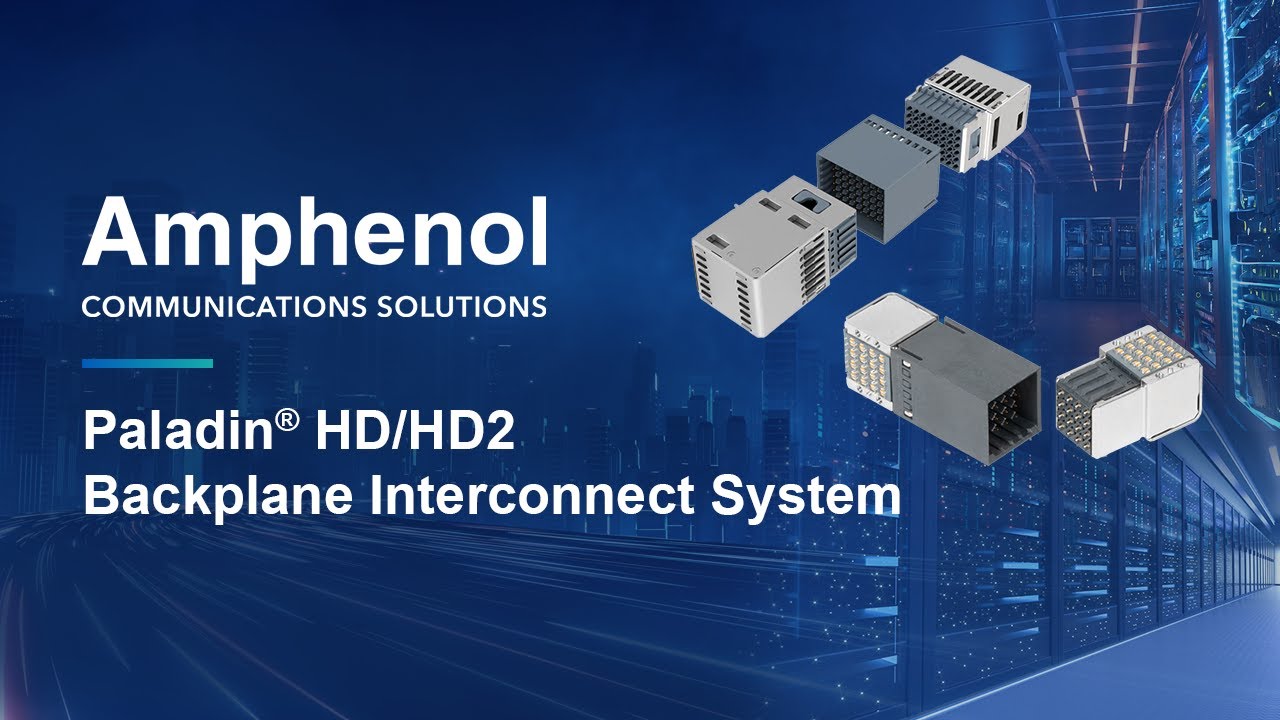 Paladin® HD /HD2  Backplane Interconnect System | Amphenol