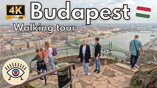 Будапешт, Венгрия [4K] HDR ✅ «Пешеходная экскурсия» Прогулка с субтитрами!