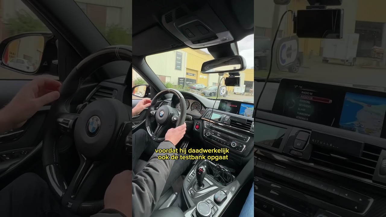 Vertrouwen is goed, controleren is beter 😄 BMW M3 stage 2 chiptuning!