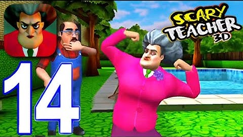 Scary Teacher 3D Mobile - Gameplay Walkthrough Part 14 - New Levels (iOS, Android)