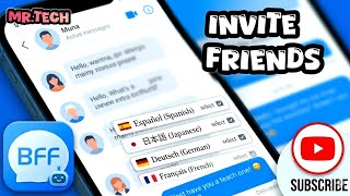 How to Invite Friends in BFF Messenger  screenshot 4