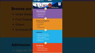 ignou july section 2026 admission start #shortvideo