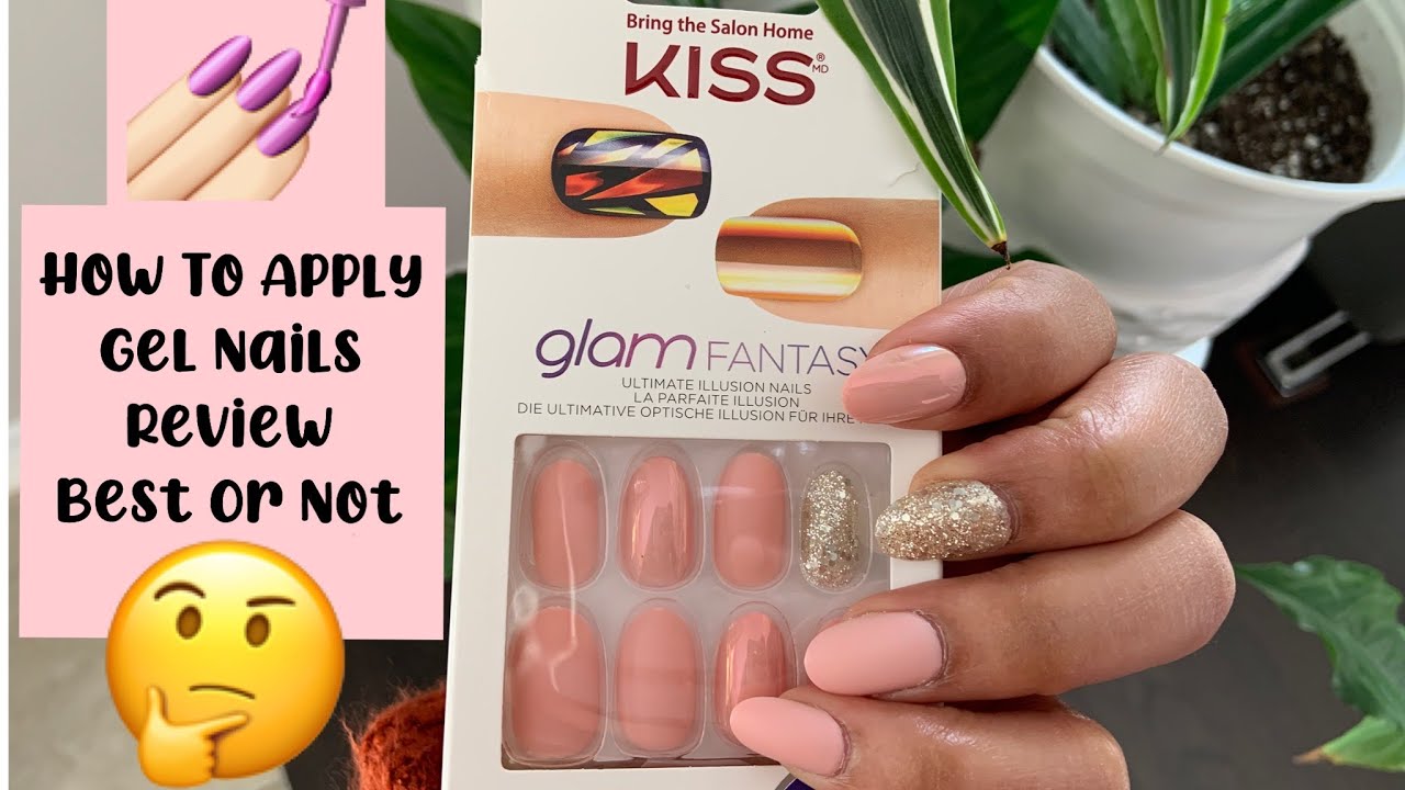 Manicure With Ready To Wear Gel Nails By Kiss Nails. Review How To ...