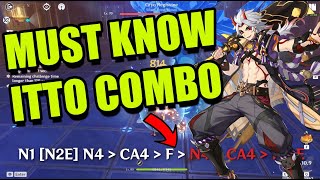 MUST KNOW for ITTO! ADVANCE Combo, Build, Teams, NOOB TO PRO Itto Guide