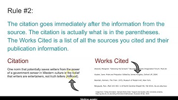 Parenthetical Citations