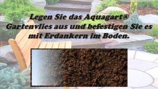 Info Video Aquagart Gartenvlies Drainagevlies Pes Ebay