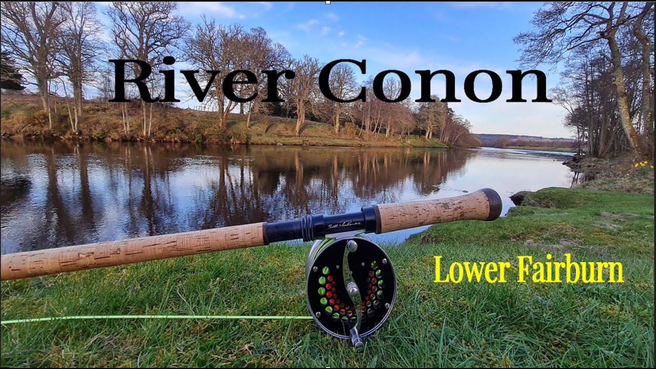 SALMON FISHING River Conon Lower Fairburn Spring 2023 YouTube