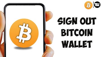 How to Logout of Bitcoin Wallet Account | Sign Out Bitcoin Wallet 2024