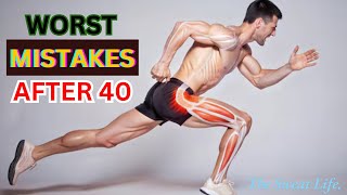 6 WORST Mistakes Men Over 40 Make When Working Out AVOID THESE!