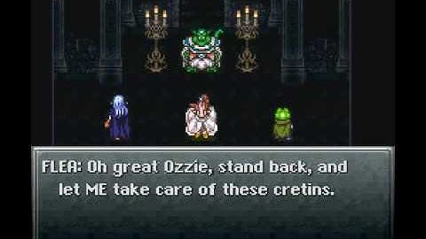 Chrono Trigger Boss 29: Flea plus
