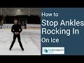 Ice Skating Tutorial - How to Fix Your Ankles Rocking In! A Common Mistake on Ice