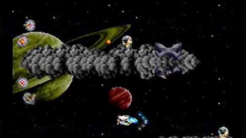 R-Type Gameplay  Level 1 Walkthroug SNES