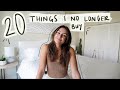 20 THINGS I NO LONGER BUY (and what I do instead!)