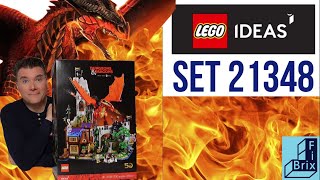 LEGO Ideas #56 Set 21348 Dungeons & Dragons Red Dragon's Tale Spoiler Free REVIEW