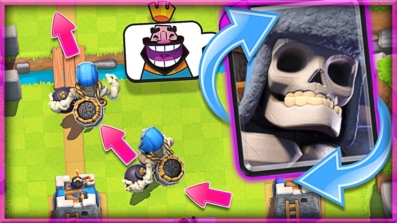 WATCH THIS Giant Skeleton Cycle Deck • Clash Royale!! YouTube