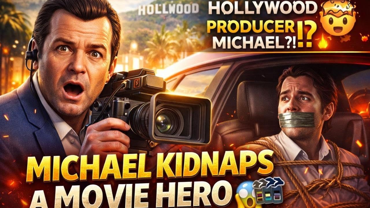 Michael Becomes Hollywood Movie Producer & Kidnaps Movie Hero 😱 | GTA 5 Story Part 18 | 4K60FPS