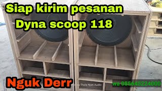 CEK SOUND BOX DYNA SCOOP 118 CUSTOM BY THOLE NJATI AUDIO