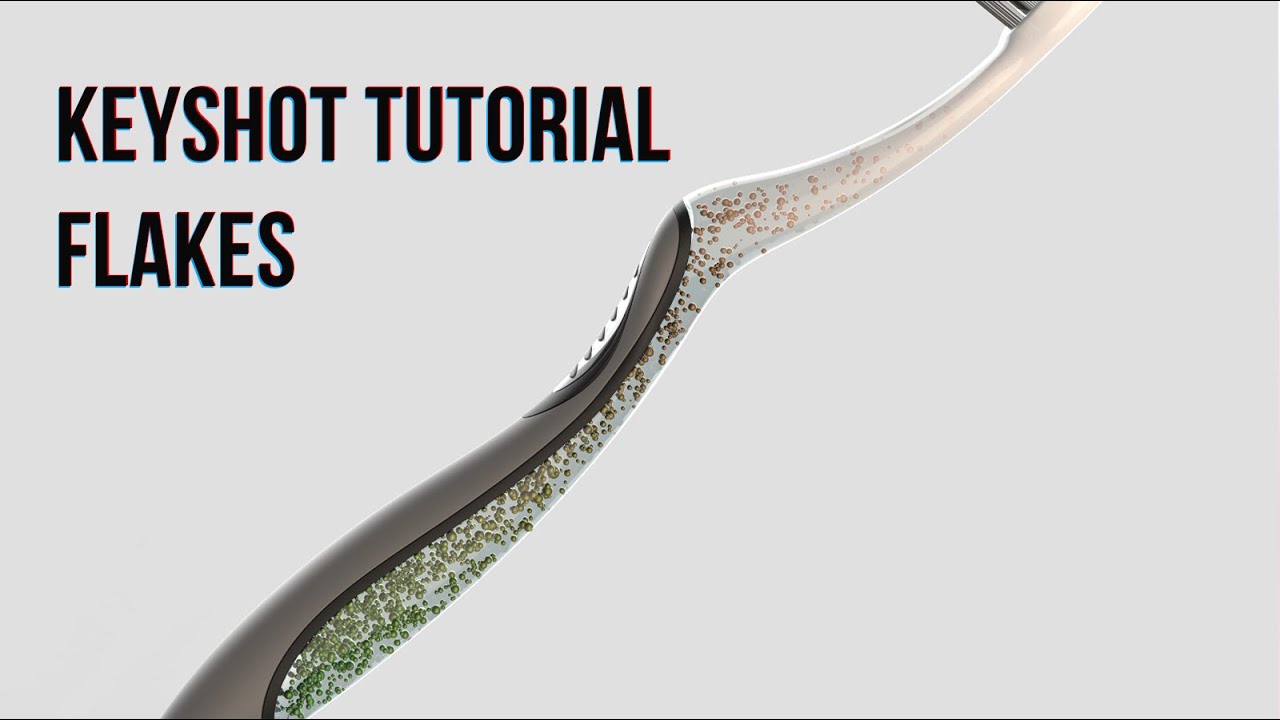 Keyshot Tutorial - Flakes - YouTube