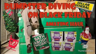 Dumpster diving on black Friday! Found the most wanted item of 2020 toilet and so much more! screenshot 2