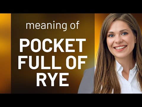 Unlocking The Mystery Pocket Full Of Rye Explained