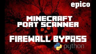 MCPortScanner [Firewall BYPASS]