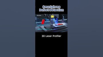 Smartphone Glass Defect Detection | SR9041 3D Laser Profiler