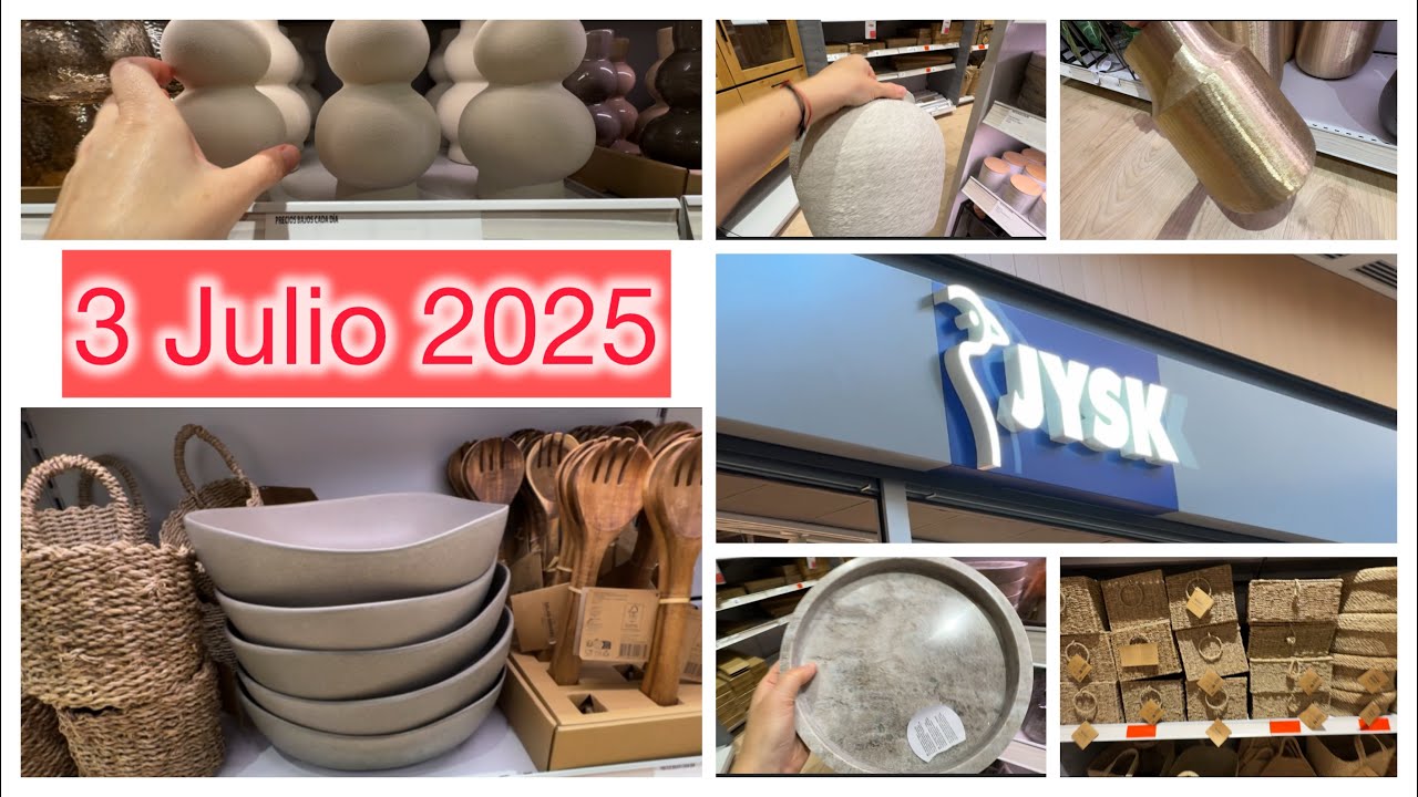 JYSK HOME AGOSTO2025 🛒 | HAUL Muebles modernos y decoración low cost para mi salón