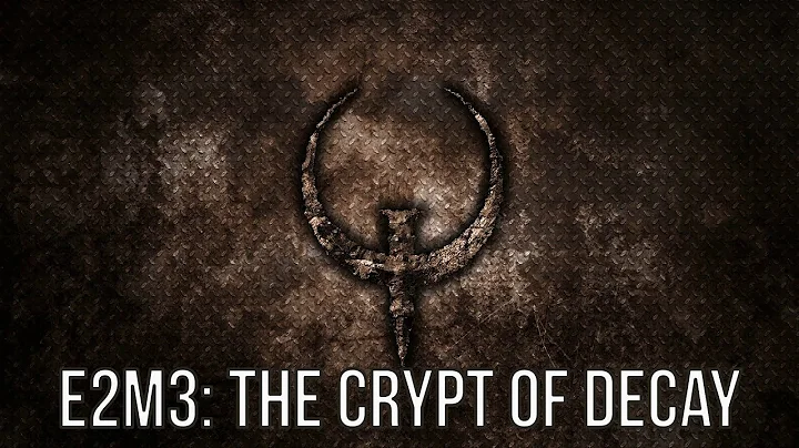 Quake walkthrough no commentary E2M3: The Crypt of Decay (All secrets, secret exit)